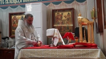 Божественная литургия в Рождественский сочельник в Спасо-Преображенском кафедральном соборе 6 января 2026 г.